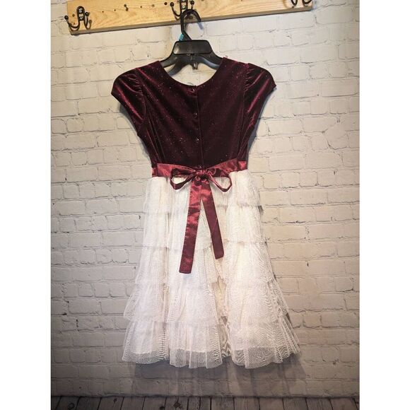 Jona Michelle shimmering formal fit & flare dress 12 - Picture 5 of 6